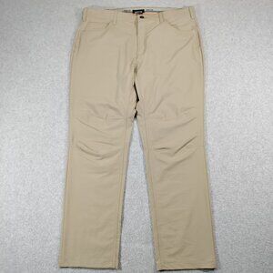 Orvis Pants Mens 38x30 Beige Clearwater Stretch Nylon Performance Hiking Fishing
